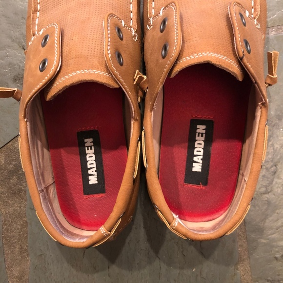 Steve Madden Brown Loafer Shoes - Picture 4 of 5